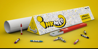

Inkmeo Animals Colouring Roll