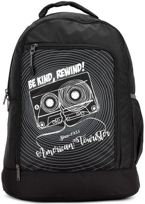 

American Tourister AMT Ping 21 L Backpack(Grey), Black