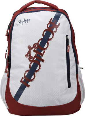 

Skybags Footloose Blitz Plus 01 30 L Laptop Backpack(White), Red