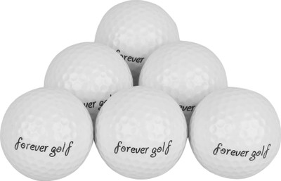 

Meded Forever Golf Driving Range Golf Ball(Pack of 6, White)