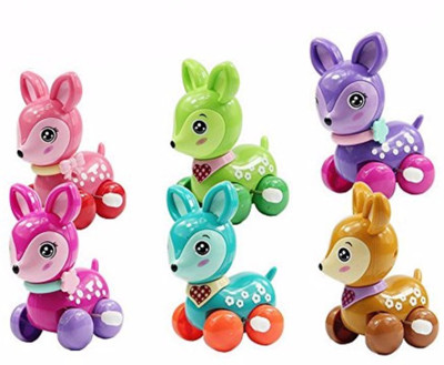 

Smartcraft Wind up deer Bath Toy(Multicolor)