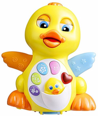 

Smartcraft Learning Flapping Yellow Duck Bath Toy(Multicolor)