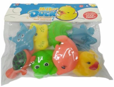 

Smartcraft Squeezy Rubber Bath Toys - Sea Creatures Bath Toy(Multicolor)