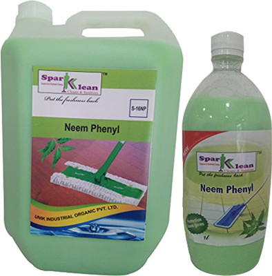 

Sparklean Sparklean Neem Phenyl 6 Litre Combo Neem Floor Cleaner(6 L, Pack of 2)