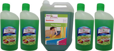 

Sparklean Sparklean Floral 2 Litre Combo Floral Floor Cleaner(2 L, Pack of 5)