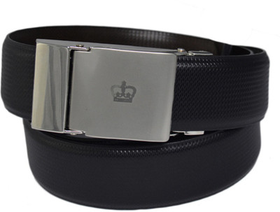 

LEE O Men Formal Black Genuine Leather Reversible Belt