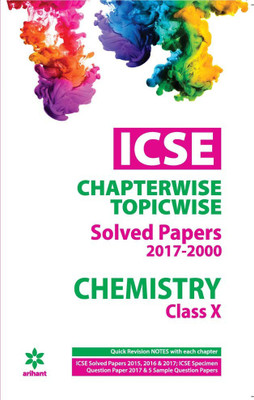ICSE Chemistry Chapterwise Solved Papers Class 10th(English, Paperback, SEEMA MEHRA)