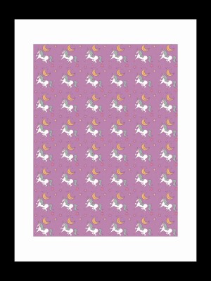 

ravgar Unicorns Canvas Painting Wall Art [16 x 20 inch] Framed Cotton Fine Grain Primed Canvas Board (Set of 1)(Multicolor)