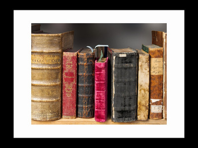 

ravgar Books on the Shelf Vintage Canvas Painting Wall Art [16 x 20 inch] Framed Cotton Fine Grain Primed Canvas Board (Set of 1)(Multicolor)