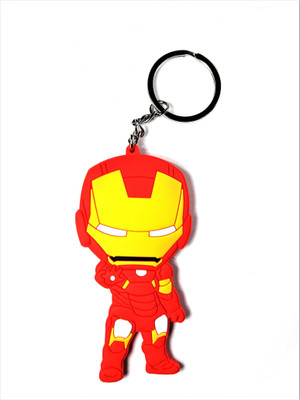 

Blue Aura Iron Man Premium Abs Rubber keychain Key Chain(Multicolor)