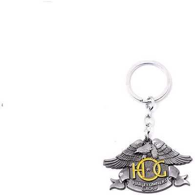 

Optimus Traders Motor Harley-Davidson Cycles Owners Group big Skull Logo 3d Metal Key Chain(Silver)