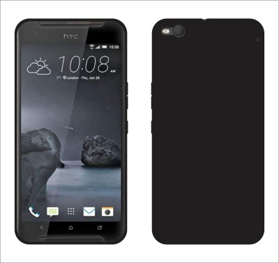 CASE CREATION Back Cover for HTC One X9 Dotted Matte Finish Ultra Thin Silicone Soft Jelly Case Back Cover(Black, Silicon, Pack of: 1)