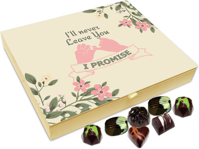 

Chocholik Gift Box - I Will Never Leave You Chocolate Box - 20pc Truffles(240 g)
