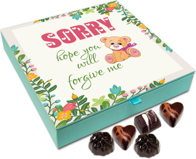 

Chocholik Gift Box - Hope You Will Forgive Me Chocolate Box - 9pc Truffles(108 g)