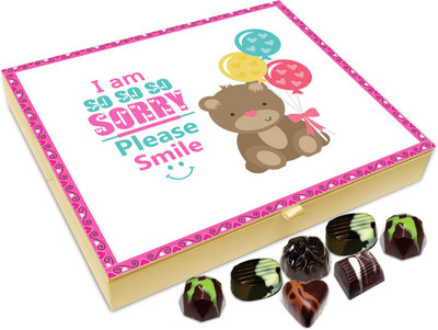 

Chocholik Gift Box - I Am So Sorry Chocolate Box - 20pc Truffles(240 g)