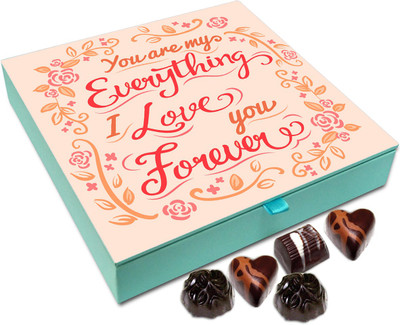 

Chocholik Gift Box - You Are My Everything Chocolate Box - 9pc Truffles(108 g)
