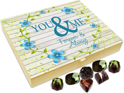 

Chocholik Gift Box - You And Me Forever And Always Chocolate Box - 20pc Truffles(240 g)