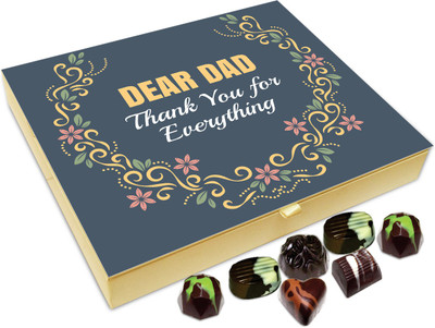 

Chocholik Gift Box - Thank You Dad For Everything Chocolate Box - 20pc Truffles(240 g)