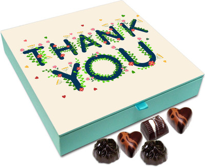 

Chocholik Gift Box - Thank You For Your Support Chocolate Box - 9pc Truffles(108 g)