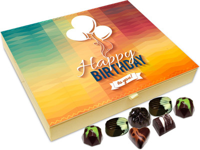 

Chocholik Gift Box - Happy Birthday To The Best Friend Ever Chocolate Box - 20pc Truffles(240 g)