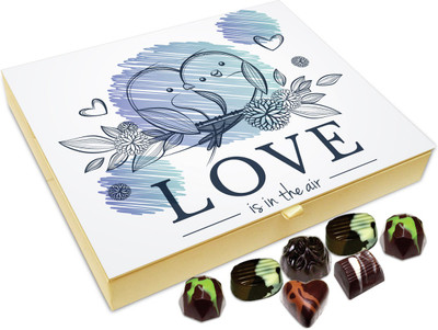 

Chocholik Gift Box - Love Is In The Air Chocolate Box - 20pc Truffles(240 g)