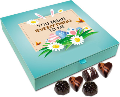

Chocholik Gift Box - You Mean Everything To Me Chocolate Box - 9pc Truffles(108 g)