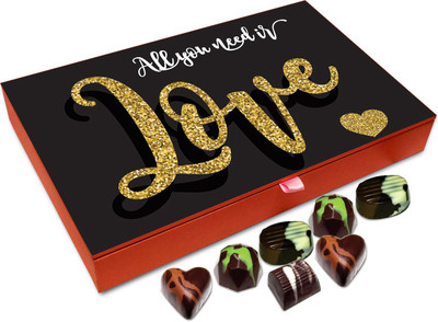

Chocholik Gift Box - All You Need Is Love MY Friend Chocolate Box - 12pc Truffles(144 g)