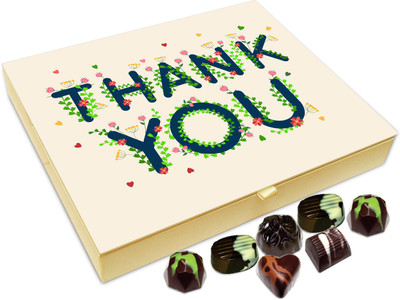 

Chocholik Gift Box - Thank You For Your Support Chocolate Box - 20pc Truffles(240 g)