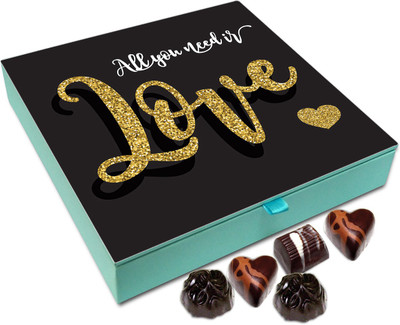 

Chocholik Gift Box - All You Need Is Love MY Friend Chocolate Box - 9pc Truffles(108 g)