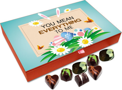 

Chocholik Gift Box - You Mean Everything To Me Chocolate Box - 12pc Truffles(144 g)