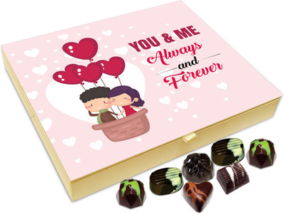 

Chocholik Gift Box - You And Me Always And Forever Chocolate Box - 20pc Truffles(240 g)