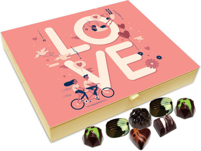 

Chocholik Gift Box - Everyone Needs Love Chocolate Box - 20pc Truffles(240 g)