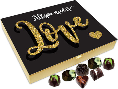 

Chocholik Gift Box - All You Need Is Love MY Friend Chocolate Box - 20pc Truffles(240 g)