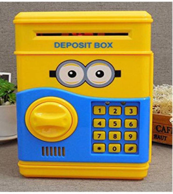 

Shy Products Electronic Piggy Bank/money locker/ATM(Multicolor) Coin Bank(Multicolor)