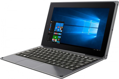 

Venturer BravoWin Atom Quad Core 2nd Gen - (2 GB/32 GB HDD/32 GB SSD/32 GB EMMC Storage/Windows 10/2 GB Graphics) WT19803W87DK 2 in 1 Laptop(10.1 inch, Metallic Black, 603g excluded keyboard,1084g with keyboard (Approx kg)