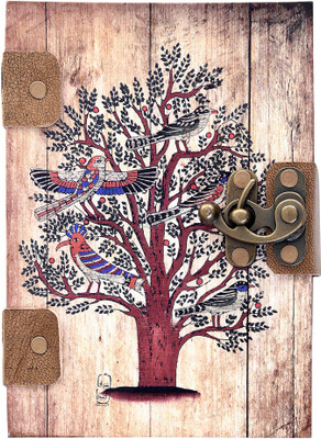 

Craft Play A5 Diary(Handmade Diary With Lock, Multicolor)