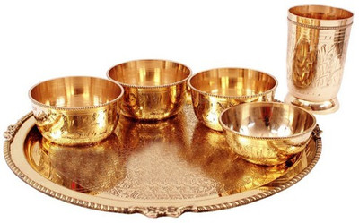 

Crockery Wala And Company Dinner Set(Copper)