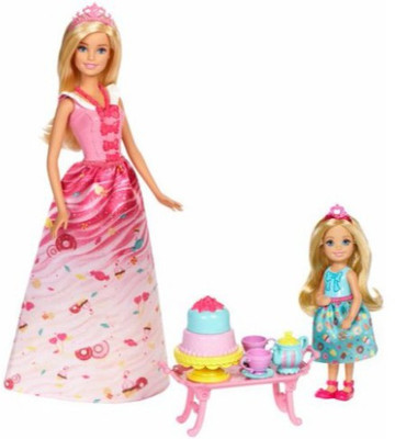 

Barbie Dreamtopia Sweetville Princess Tea Party(Multicolor)