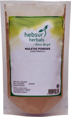 

Hebsur Herbals Hebsur Herbals Mulethi Powder 225 Gm(225 g)