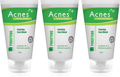 

Acnes Purifying Foaming -50g (Pack of 3) Face Wash(50 g)