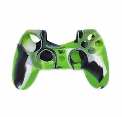 

Microware Dual Shock Controller Sleeve Gaming Accessory Kit(Green & Black, For PS4)