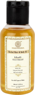 

Khadi Natural Sweet Almond Hair Oil(100 ml)