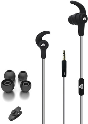 

Axxis AS 900 Best Sound Wired Earphone with Mic Wired Headset with Mic(Grey, In the Ear)