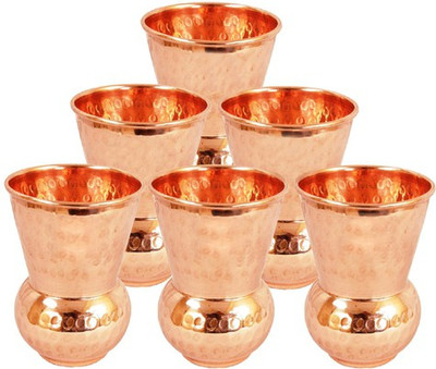 

Crockery Wala And Company Water Jug Set(0.375 L, Pack of 6)