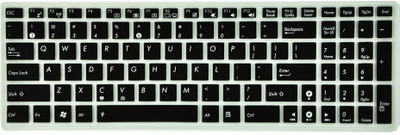 

Saco Chiclet Keyboard Skin for Asus X553MA -XX516D 15.6-inch Laptop Laptop Keyboard Skin(Black)