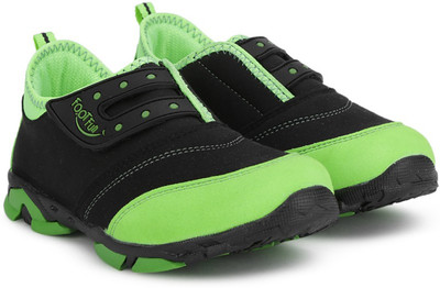 

Footfun by Liberty Boys & Girls Slip on Running Shoes(Green