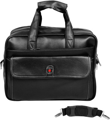

Da Tasche 15 inch Laptop Messenger Bag(Black)