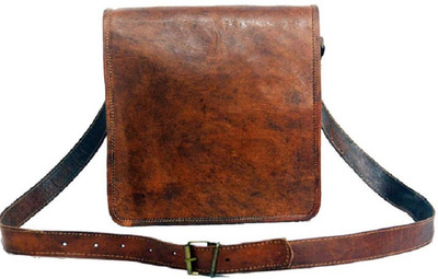 

Anshika International 13 inch Expandable Laptop Messenger Bag(Brown)