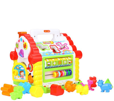 

GoAppuGo Amazing Learning House with piano Baby birthday gift for 1 2 3 year old boy girl kids(Multicolor)