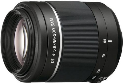 

Sony DT 55-200mm f/4-5.6 SAM Lens(Black, 14 - 150mm)